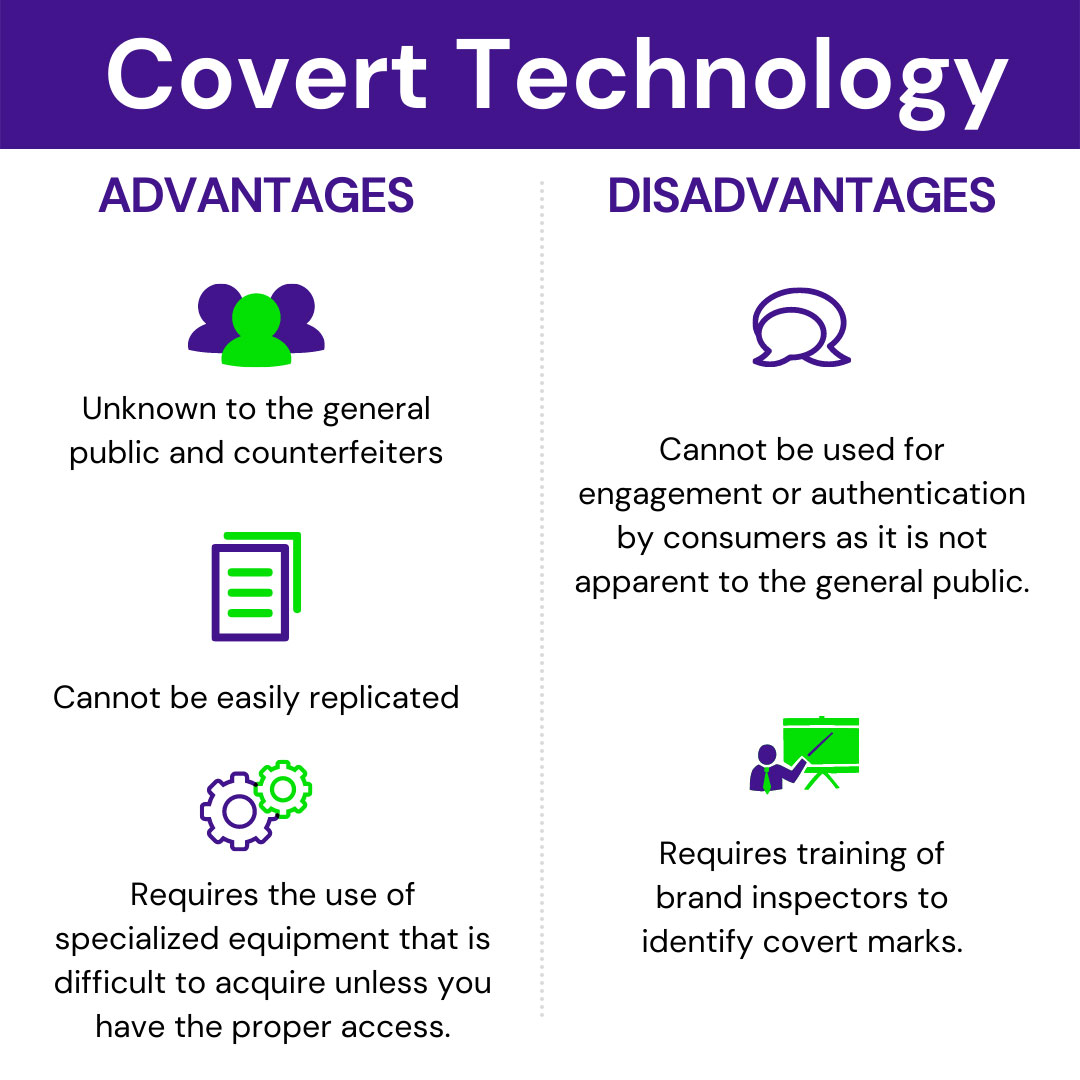 Covert Advantages and Disadvantages